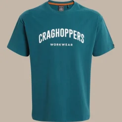 Batley Workwear T-Shirt | Dark Aegean Blue