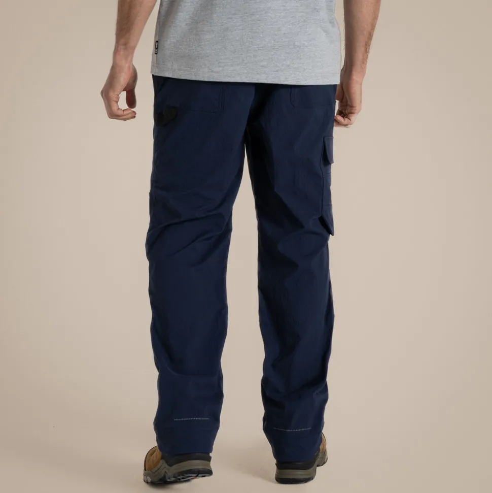 Bedale Stretch Cargo Workwear Trousers | Dark Navy