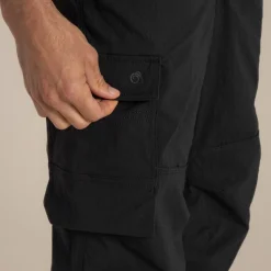 Bedale Stretch Cargo Workwear Trousers | Black