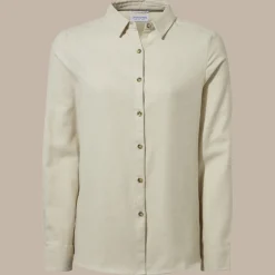 Dornoch Long Sleeved Shirt | Light Raffia Marl