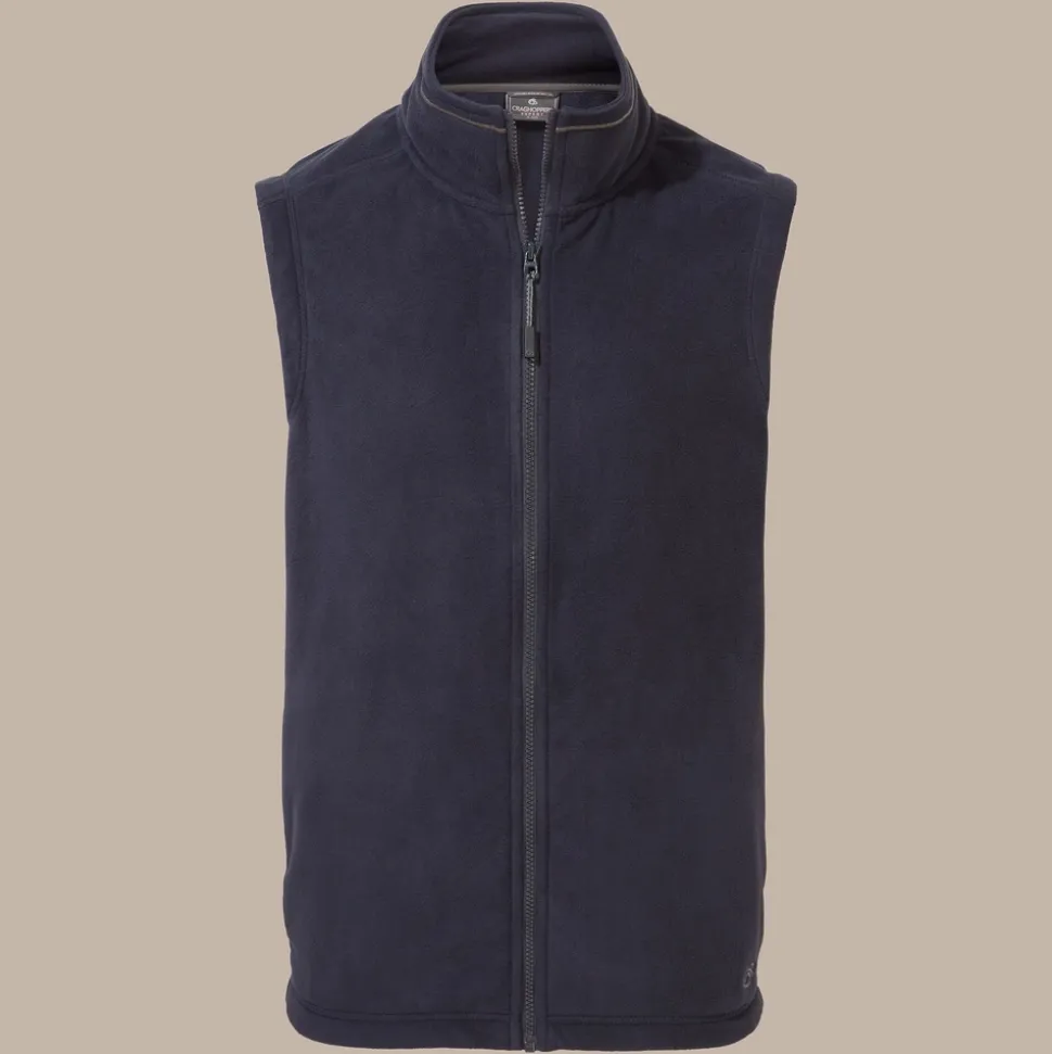 Expert Mens Corey Fleece Vest | Dark Navy