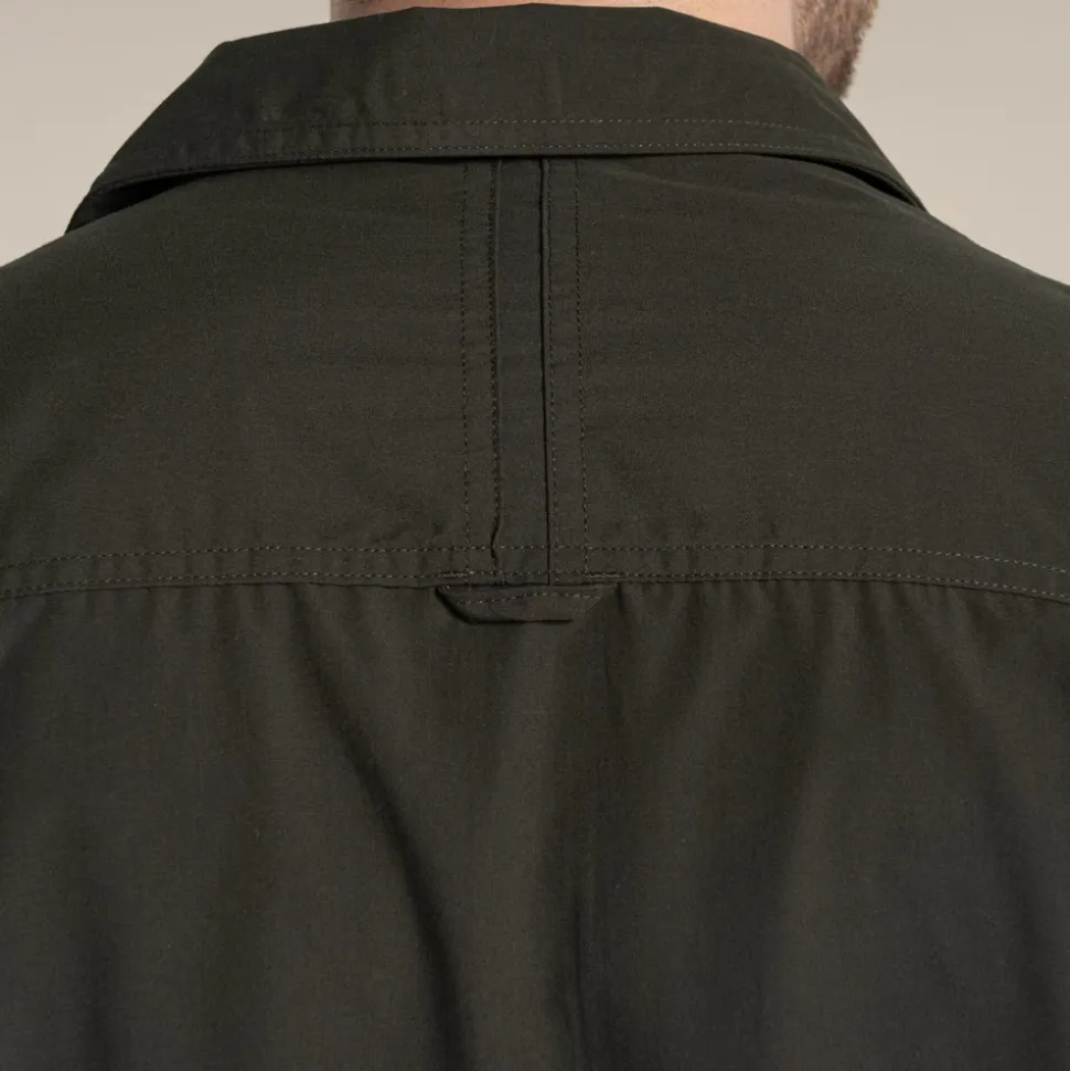 Expert Mens Kiwi Long Sleeved Shirt | Dark Cedar Green