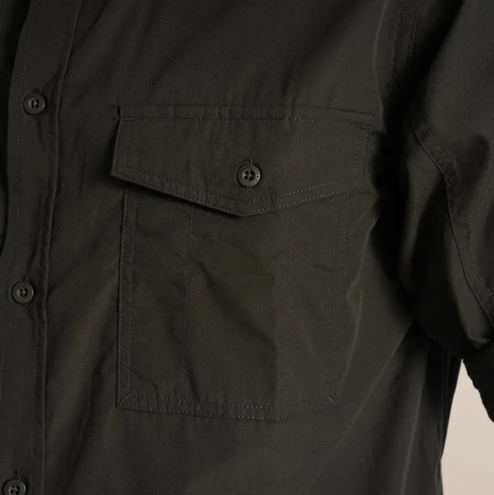 Expert Mens Kiwi Long Sleeved Shirt | Dark Cedar Green