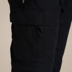 Expert Mens Kiwi Tailored Convertible Trousers | Black