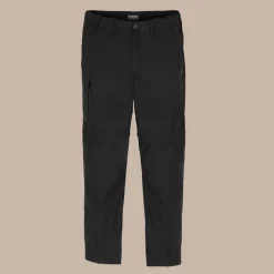 Expert Mens Kiwi Tailored Convertible Trousers | Black