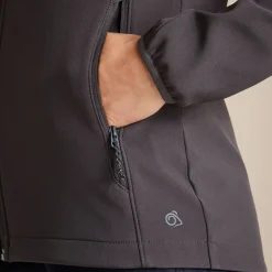 Expert Womens Basecamp Softshell Jacket | Carbon Grey