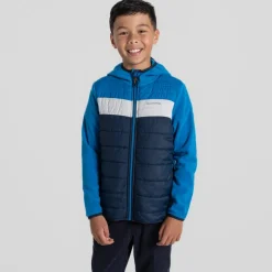 Kid's Arklow Hybrid Jacket | Howlite Blue