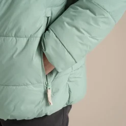 Kid's Brandon Hooded Jacket | Pale Pistachio