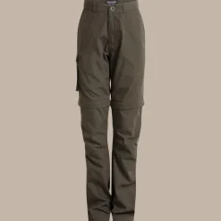 Kid's Kiwi Cargo II Convertible Trousers | Woodland Green
