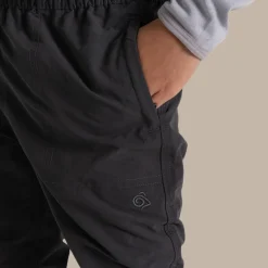 Kids' Nosilife Pinzon Trousers | Black Pepper