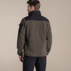 Men's Braefell Full Zip Fleece | Woodland Green