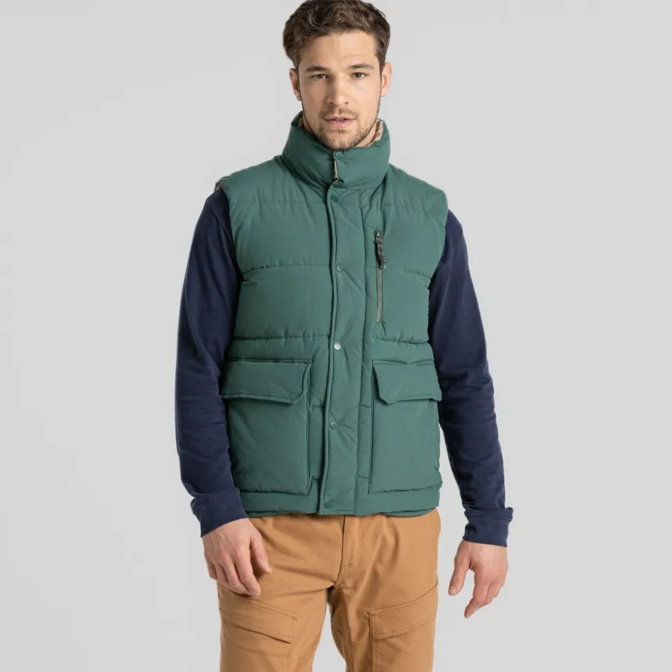 Men's Burren Vest | Evergreen
