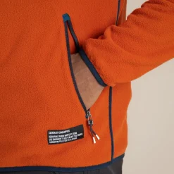 Men's CO2 Renu Full Zip Fleece | Carnelian Orange