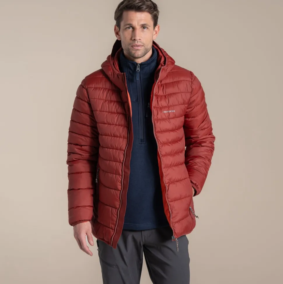 Men's Compresslite IX Hooded Insulating Jacket | Red Jasper