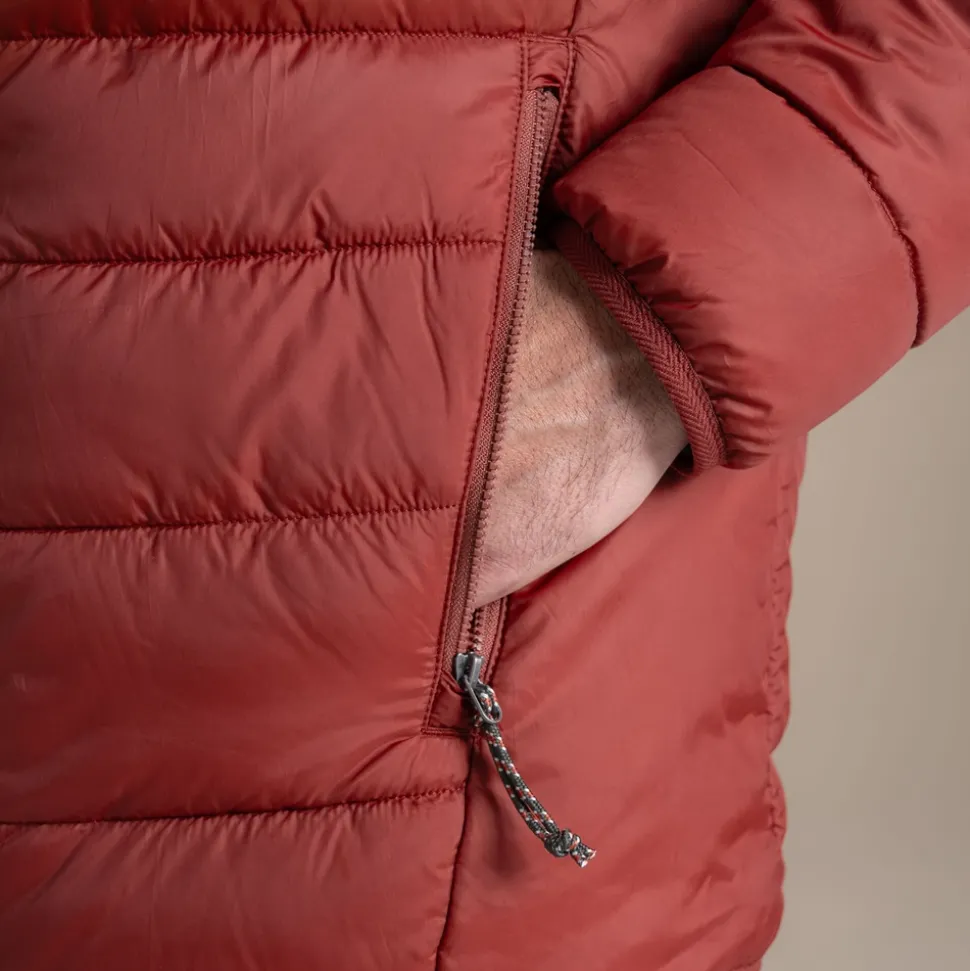 Men's Compresslite IX Hooded Insulating Jacket | Red Jasper