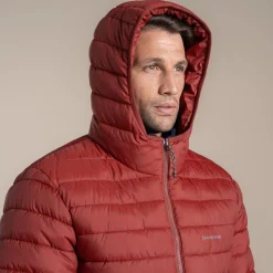 Men's Compresslite IX Hooded Insulating Jacket | Red Jasper