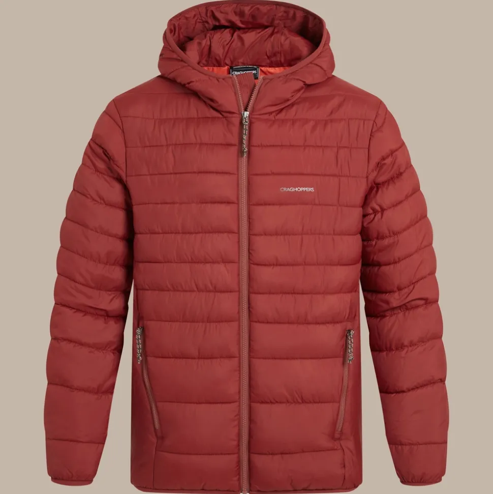 Men's Compresslite IX Hooded Insulating Jacket | Red Jasper