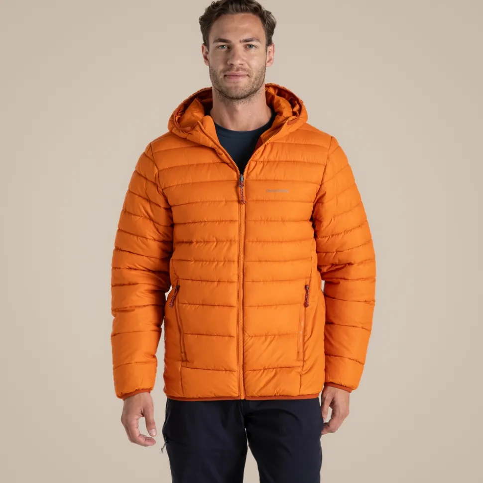 Men's Compresslite IX Hooded Insulating Jacket | Papaya Orange