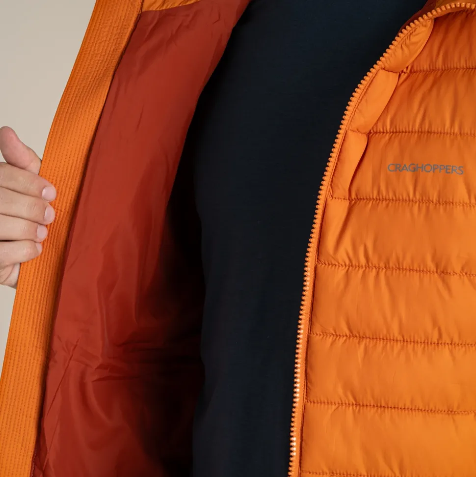 Men's Compresslite IX Hooded Insulating Jacket | Papaya Orange