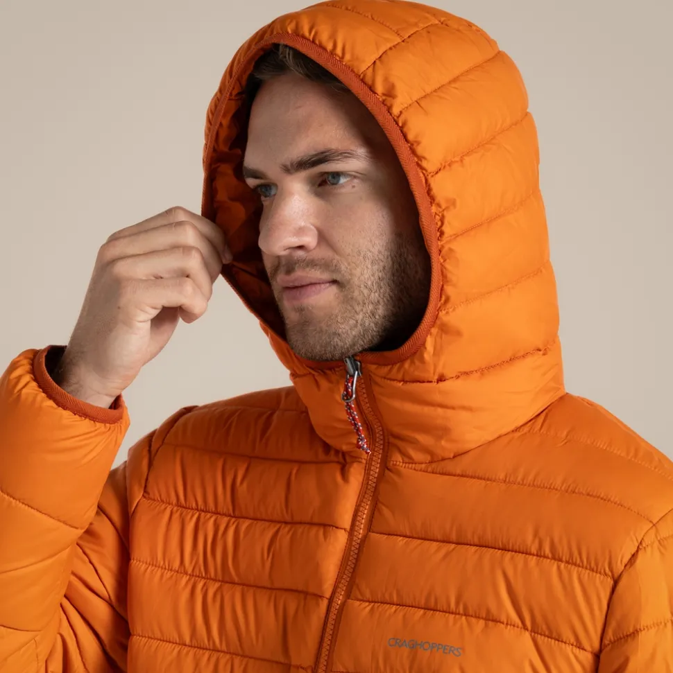 Men's Compresslite IX Hooded Insulating Jacket | Papaya Orange