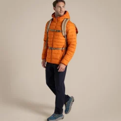 Men's Compresslite IX Hooded Insulating Jacket | Papaya Orange