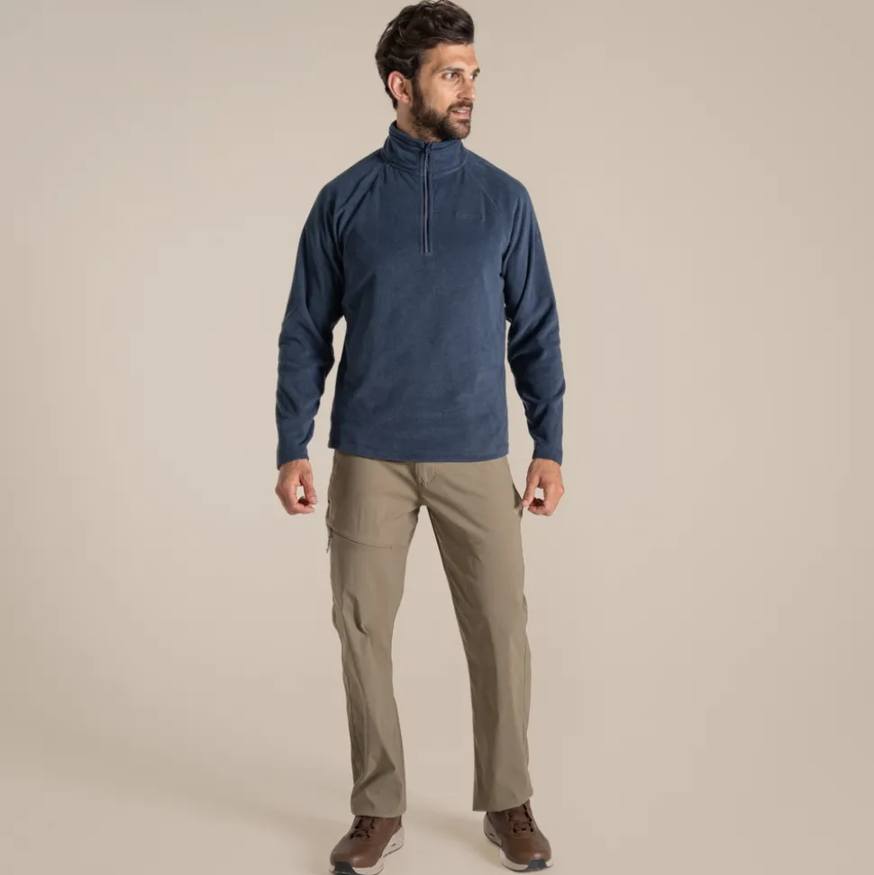 Men's Corey VI Half Zip Fleece | Blue Navy Marl
