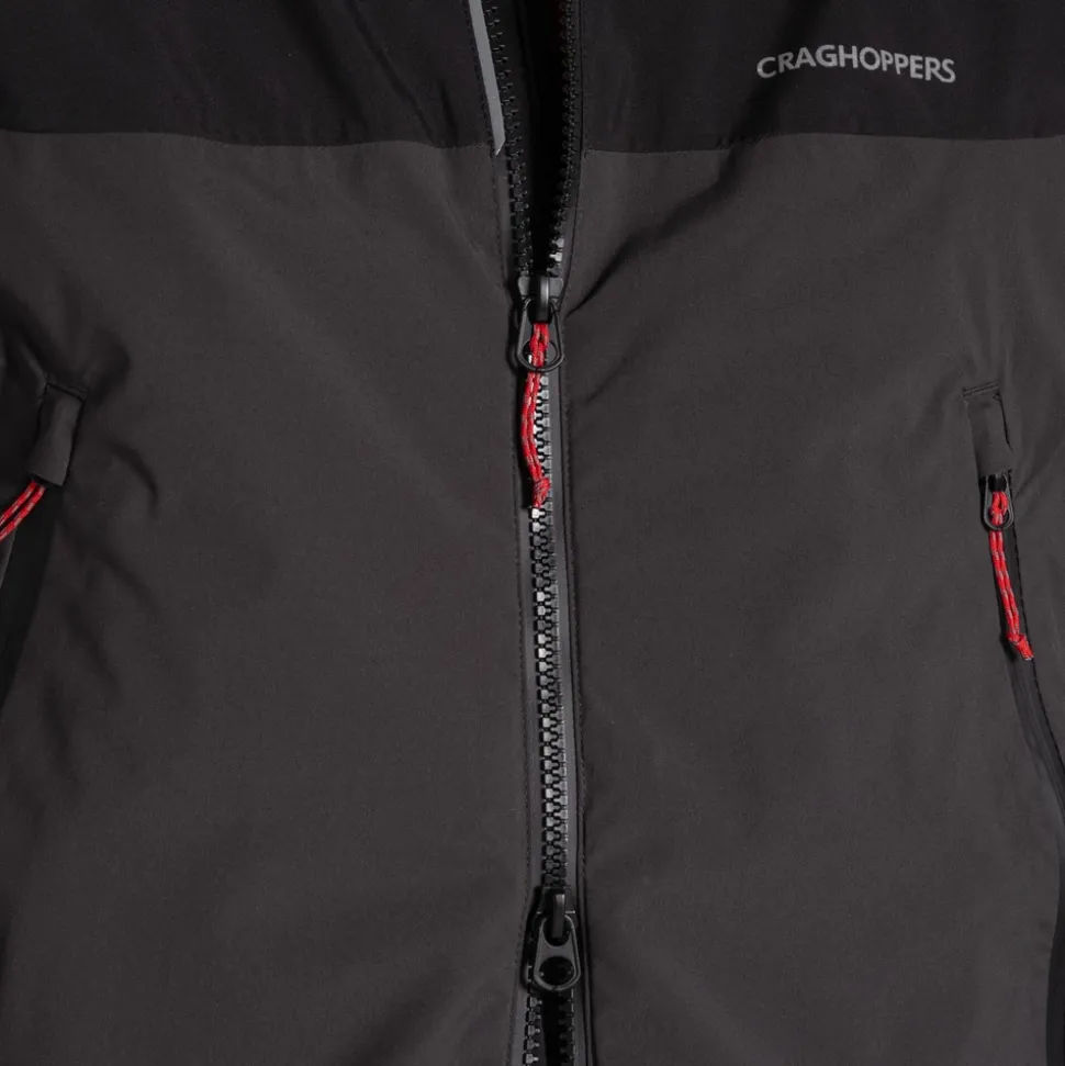 Men's Diggory Stretch Waterproof Jacket | Black / Black Pepper