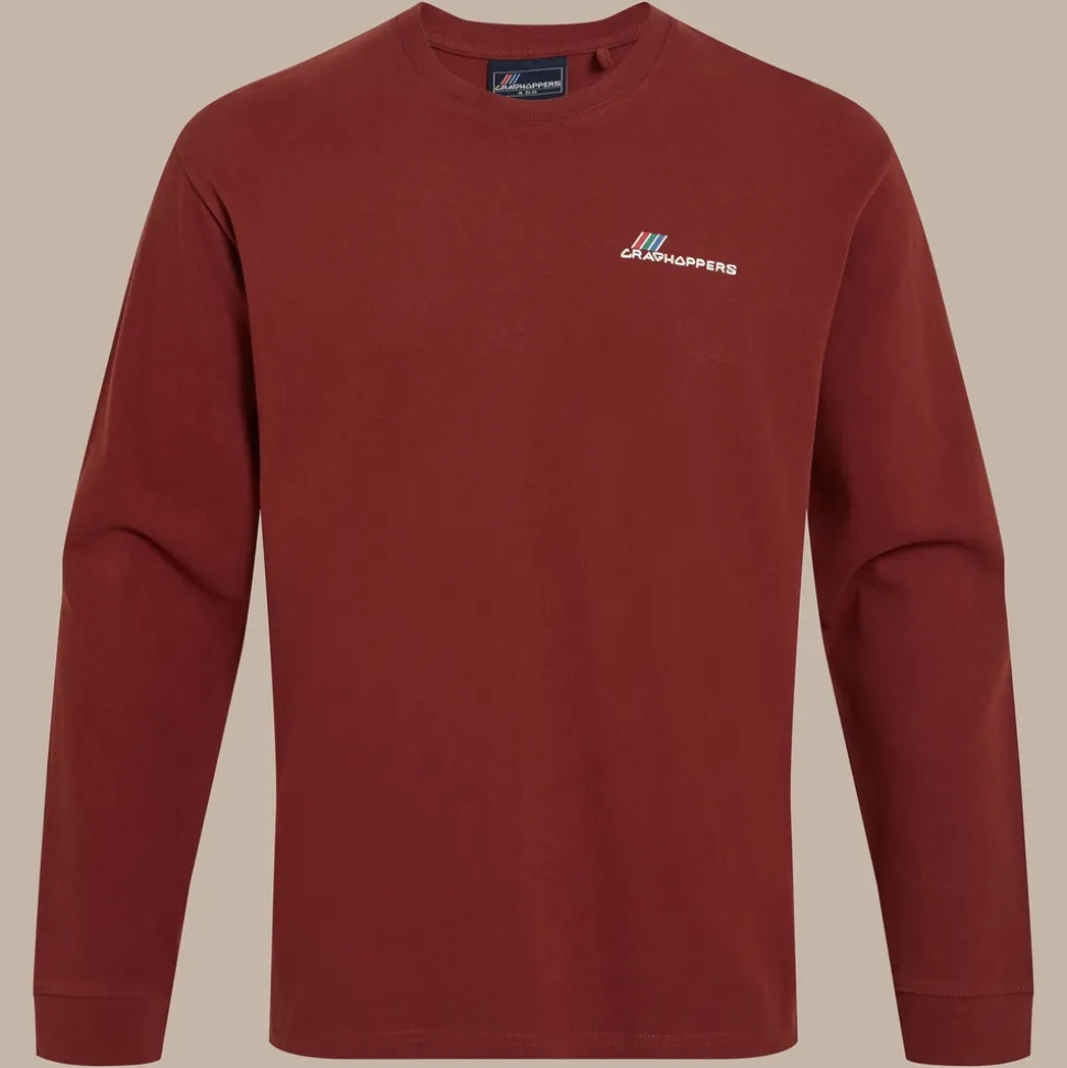 Men's Dillisk II Long Sleeved Top | Axinite Red