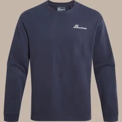Men's Dillisk Long Sleeved Top | Blue Navy