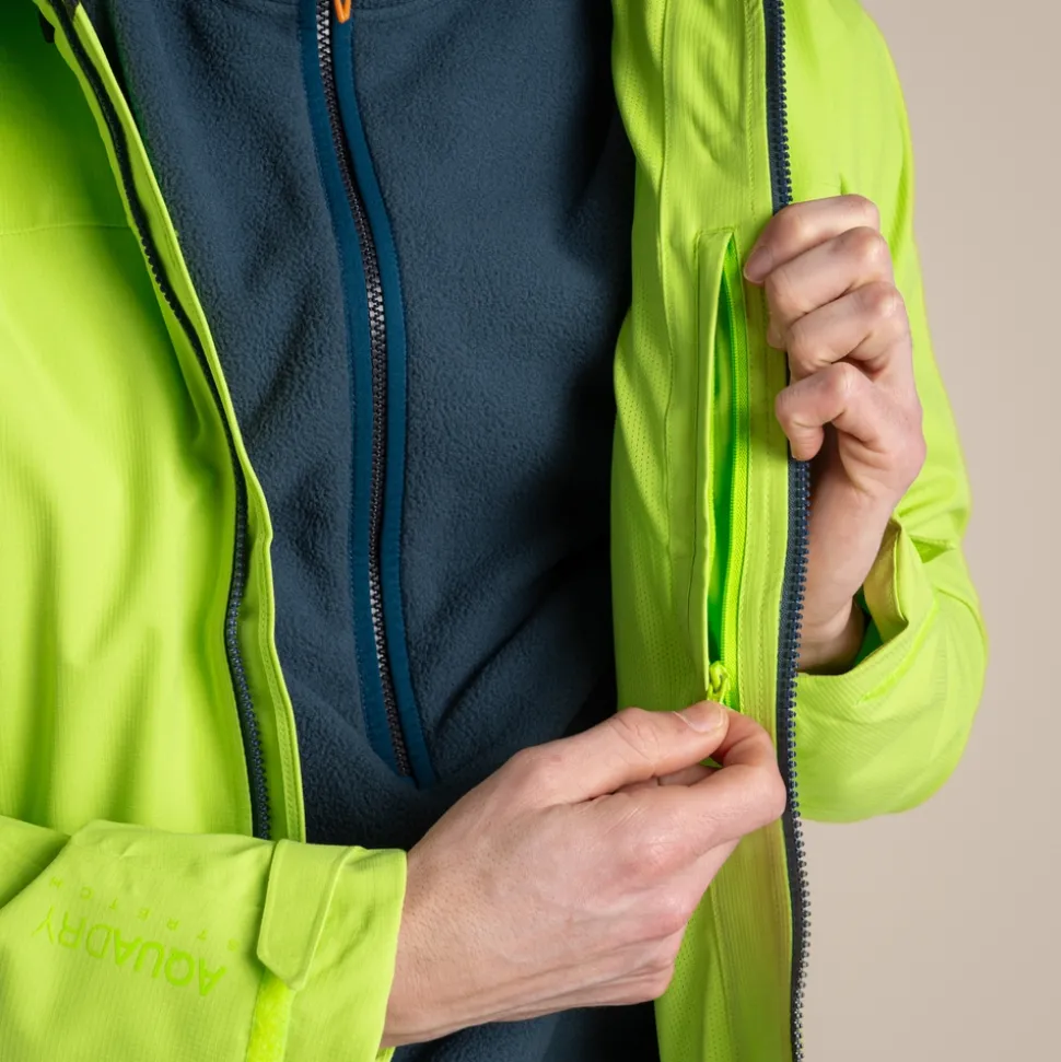 Men's Dynamic Pro II Waterproof Jacket | Apple / Blue Stone