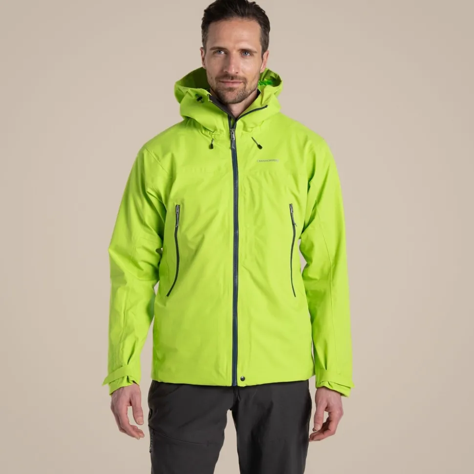 Men's Dynamic Pro II Waterproof Jacket | Apple / Blue Stone