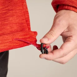 Men's Esk Half Zip Fleece | Pimento Red