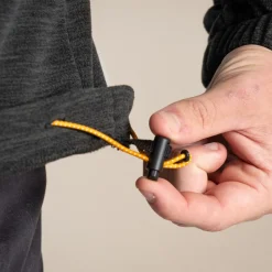 Men's Esk Half Zip Fleece | Black