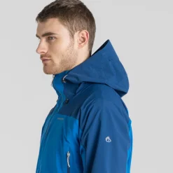 Men's Gryffin Stretch Waterproof Jacket | Titan Blue / Dark Titan Blue