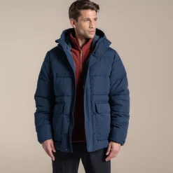 Men's Howgill Downlike Hooded Jacket | Blue Navy