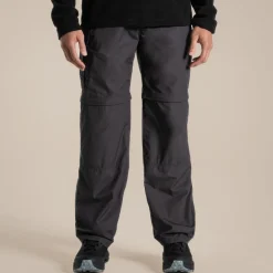 Men's Kiwi Convertible Trousers | Black Pepper