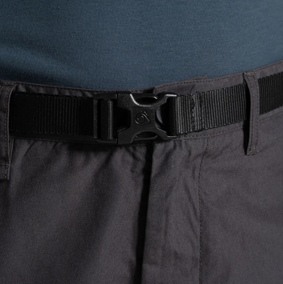 Men's Kiwi Convertible Trousers | Black Pepper