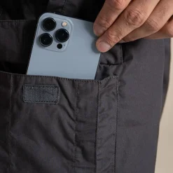 Men's Kiwi Convertible Trousers | Black Pepper