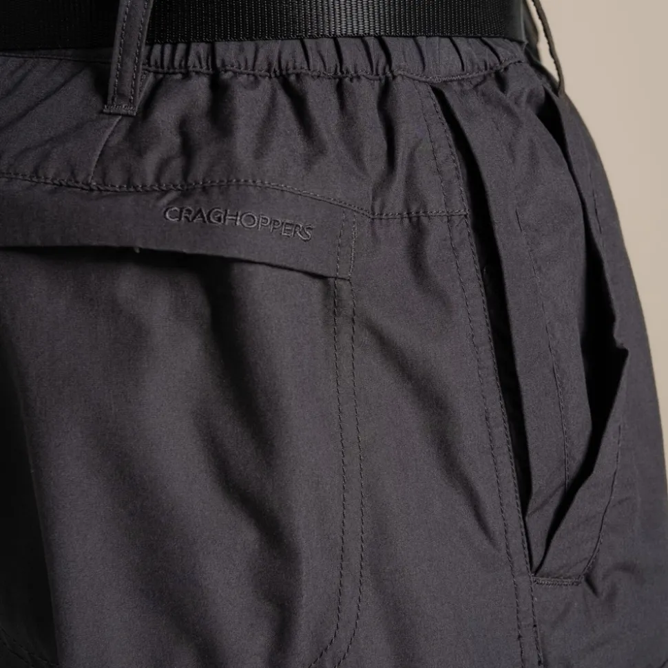 Men's Kiwi Convertible Trousers | Black Pepper
