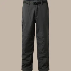 Men's Kiwi Convertible Trousers | Black Pepper
