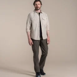 Men's Kiwi II Long Sleeved Shirt | Oatmeal