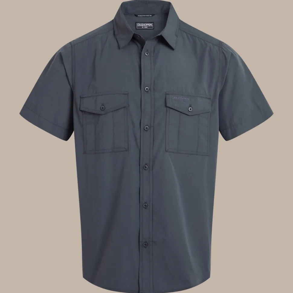 Men's Kiwi II Short Sleeved Shirt | Dark Grey
