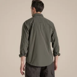Men's Kiwi Long Sleeved Shirt | Cedar