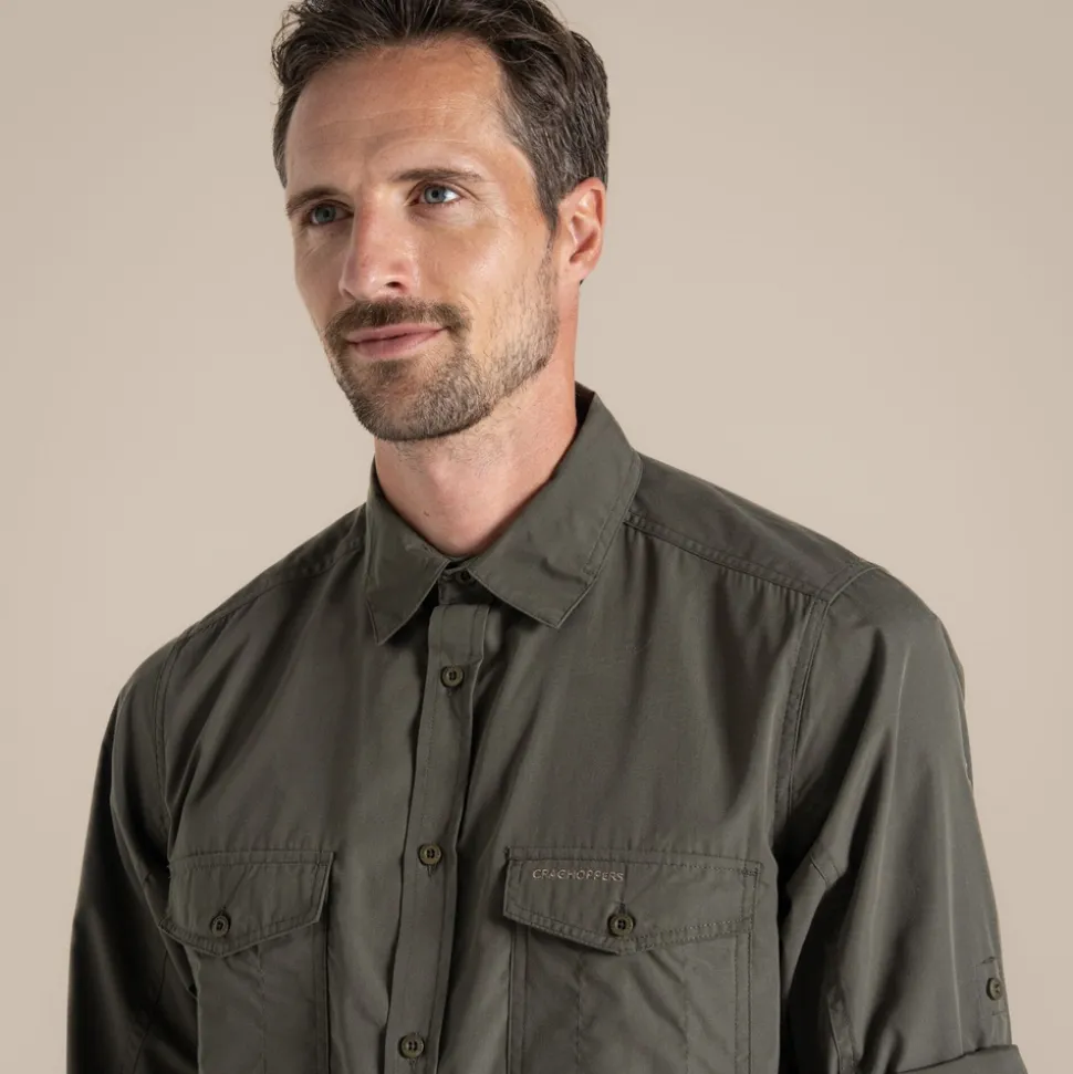 Men's Kiwi Long Sleeved Shirt | Cedar