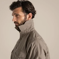 Men's Kiwi Long Sleeved Shirt | Pebble