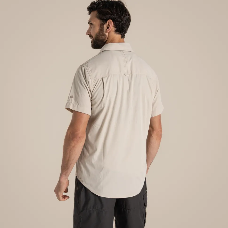 Men's Kiwi Short Sleeved Shirt | Oatmeal