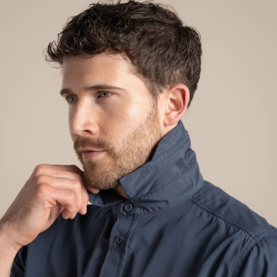 Men's Kiwi Short Sleeved Shirt | Ombre Blue