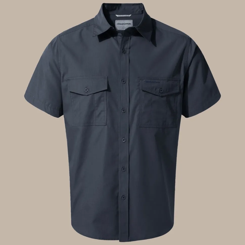 Men's Kiwi Short Sleeved Shirt | Ombre Blue