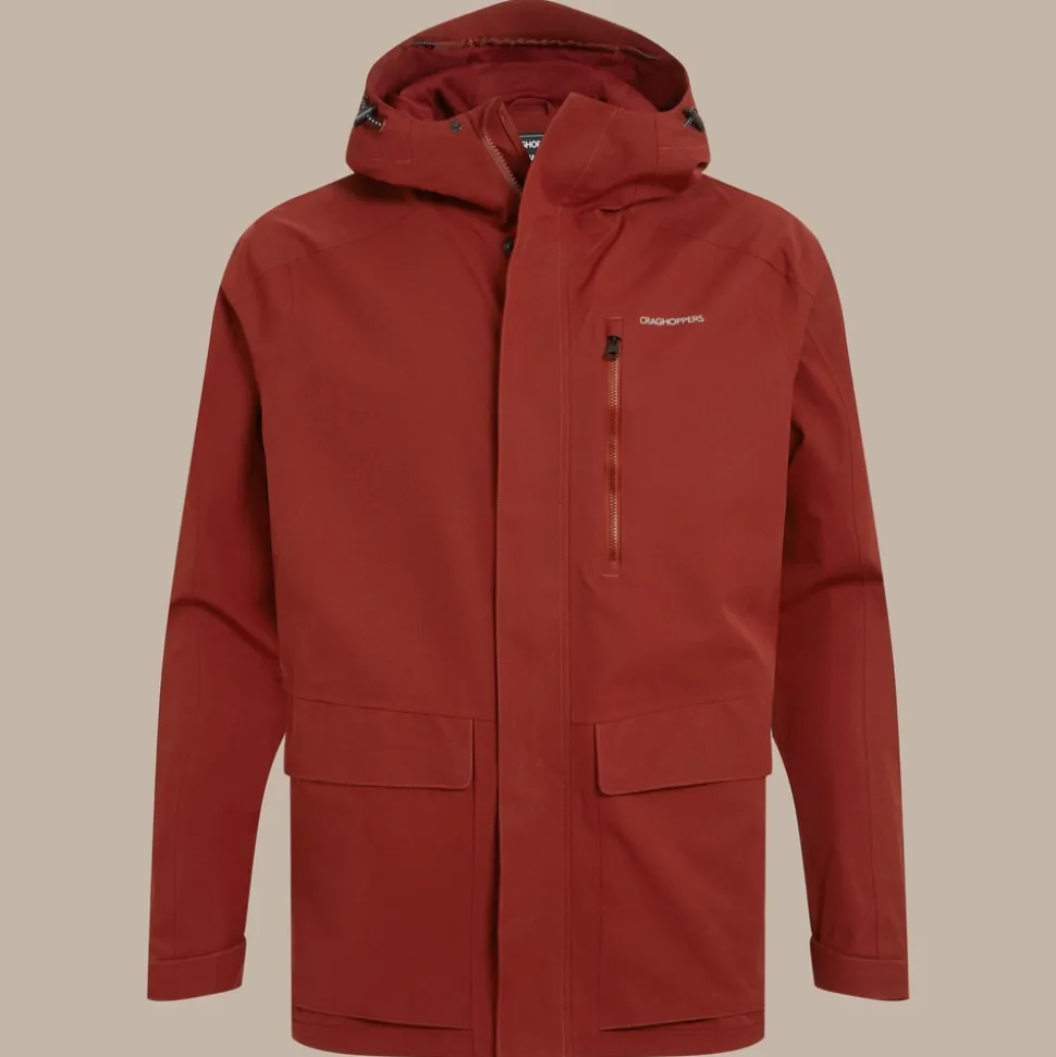 Men's Lorton II Waterproof Jacket | Red Jasper