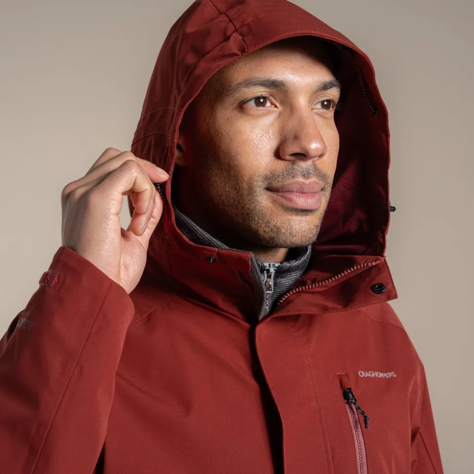 Men's Lorton II Waterproof Jacket | Red Jasper